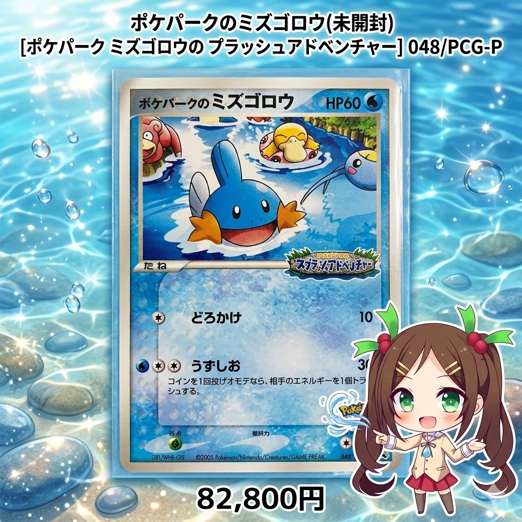 h*k様 【ポケカ】　ポケパークのミズゴロウ　【管理番号：４２】 h*k様 【ポケカ】 ポケパークのミズゴロウ 【管理番号：42】 【公式