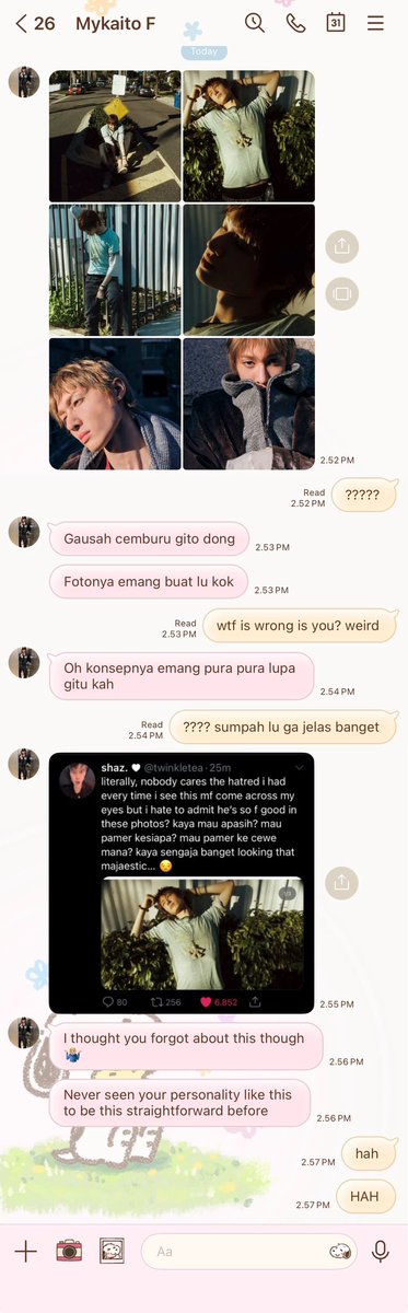 hazzeling's tweet photo. asbun yang berujung gone wrong #hyeiteen https://t.co/4Du4BCidrX