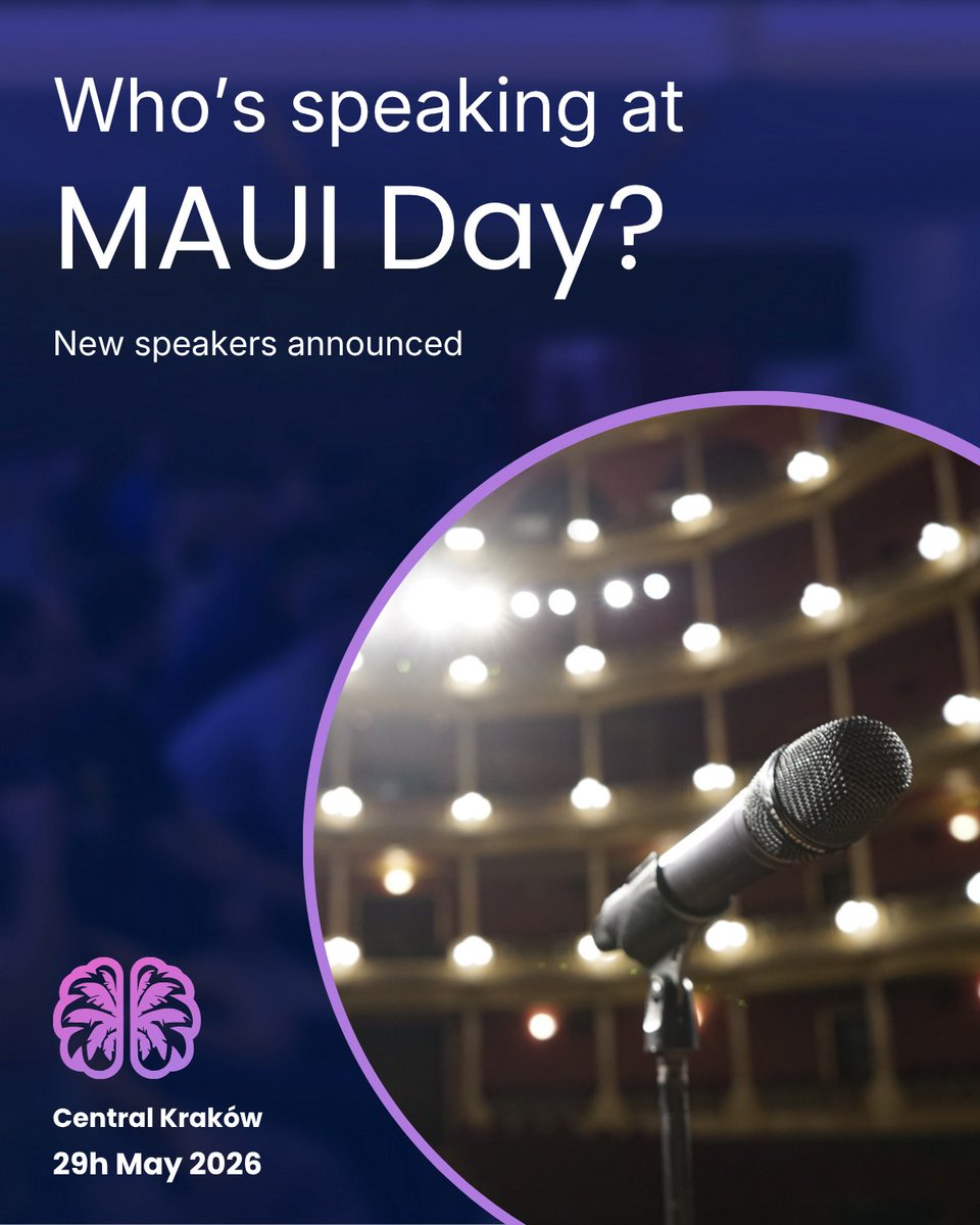 MAUI Day tweet media