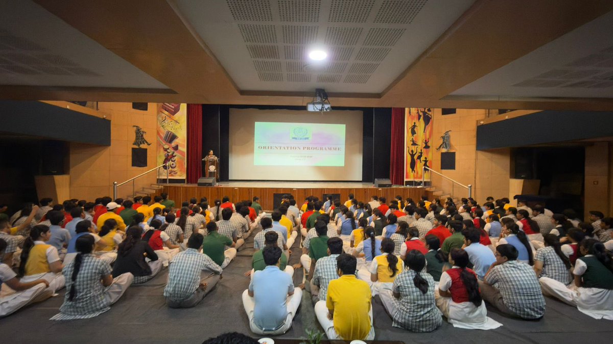 sdg4all's tweet image. New beginnings, bold dreams &amp;amp; endless possibilities!
Class XI Orientation is an introduction—the first step towards discovering passions, embracing challenges &amp;amp; shaping futures. 

Here’s to a journey of becoming the best version of YOU!  #OrientationDay #ClassXI