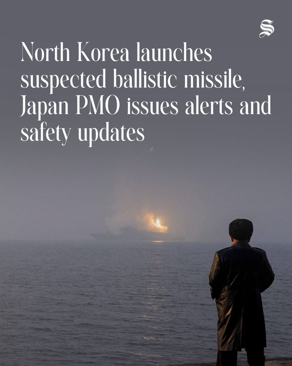 North Korea conducts suspected ballistic missile launch on Monday