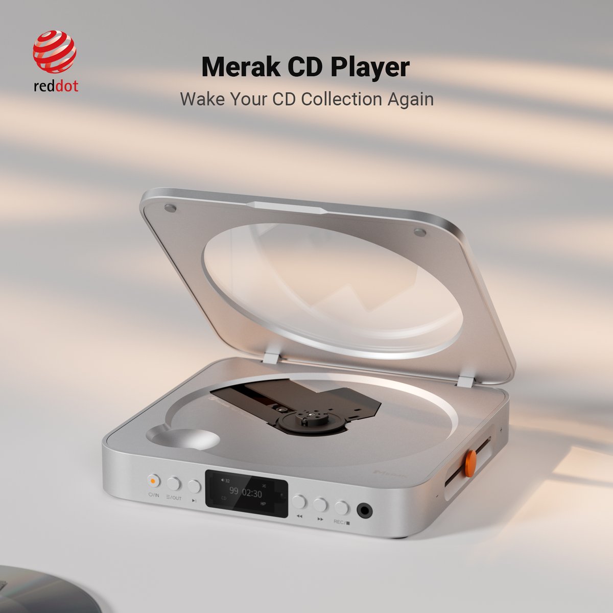 fosi_audio's tweet image. 🎵 Fosi Audio Merak CD Player – Available April 10!

Crystal-clear sound with CS43131 DAC + TPA6120 amp (PCM 16bit/96kHz).
OPT output for digital transport &amp;amp; USB playback + 1-touch CD ripping to 16bit/44.1kHz WAV (up to 128GB).

Pure sound. Effortless playback.

#cdplayer #hifi
