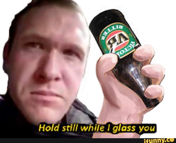 PhizzyToast's tweet photo. Hold still while I glass ya https://t.co/au0lHaP7rs