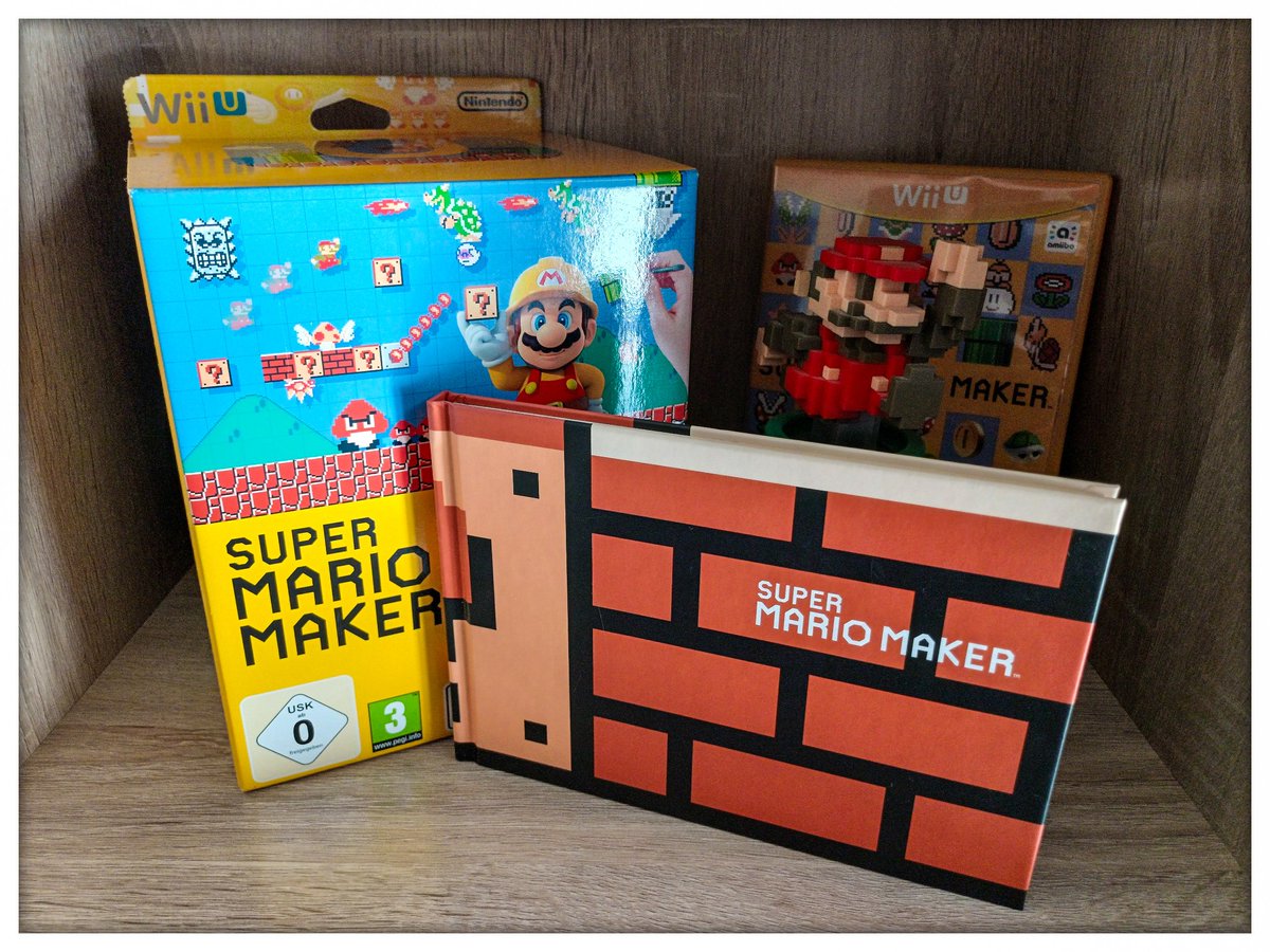 MisterKyleHyde's tweet photo. Un bundle qui a déjà bientôt 11 ans ! Ce que j'ai pu en passer, oui, des centaines d'heures à faire des niveaux de fous 😄 Faudrait que je trouve le courage de tout refaire sur Maker 2 #supermariomaker #nintendo #wiiu #imaginationland https://t.co/UQjSv6LjYv
