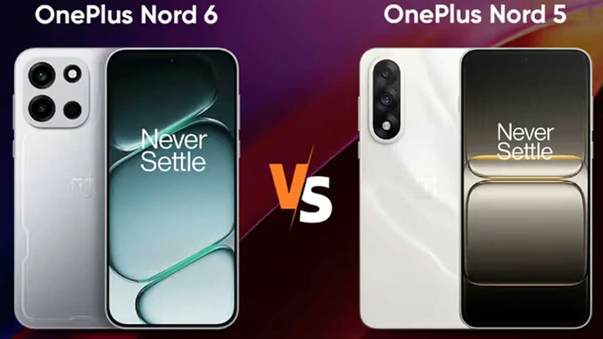 Hind24IN's tweet image. OnePlus Nord 6 vs Nord 5: कौन सा फोन है आपके लिए बेस्ट? खरीदने से पहले जान लें अंतर
#OnePlusNord #OnePlusNordSeries #OnePlusSmartphone #SmartphoneComparison #MobileTech #NewSmartphones
More info: hind24.in/technology/one…