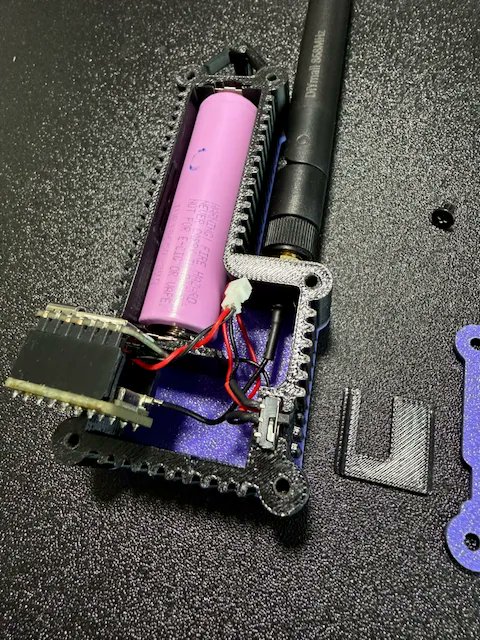 seeedstudio's tweet image. Community maker @chimerax just dropped two 3D-printable cases for the XIAO nRF52840 + Wio-SX1262 LoRa kit — and they look this good in purple 💜

🔋 18650 battery kit case — all-day field power
🧩 Modular case system — mix &amp;amp; match for any setup

Grab the free STLs and make it