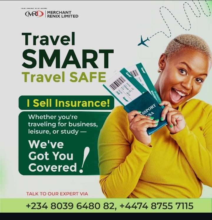 MerchantRenix's tweet photo. We understand the hassle that comes with traveling abroad, maybe on a visit or tourist visa. Get your love ones insured, so that they can enjoy their travel in comfort and tranquility. 

Send us a DM today! https://t.co/SX5LBYo2lq