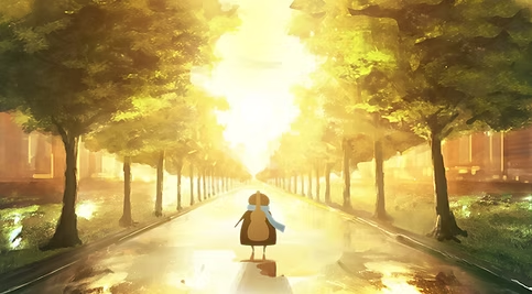 Spookygraphic's tweet photo. 【過去実績紹介】
NHKみんなのうた『答えを出すのだ』
アニメーションを担当しました。
（2020年2月〜3月放送）

楽曲の優しくて魅力的な世界観を伝えられるよう、
丁寧に制作しました。

💠楽曲　アイラヴミー様 Channel
https://t.co/wSzup4C1ao

👻制作に込めた思い
https://t.co/4ZLum1AhAz https://t.co/2jBBSe0xo9