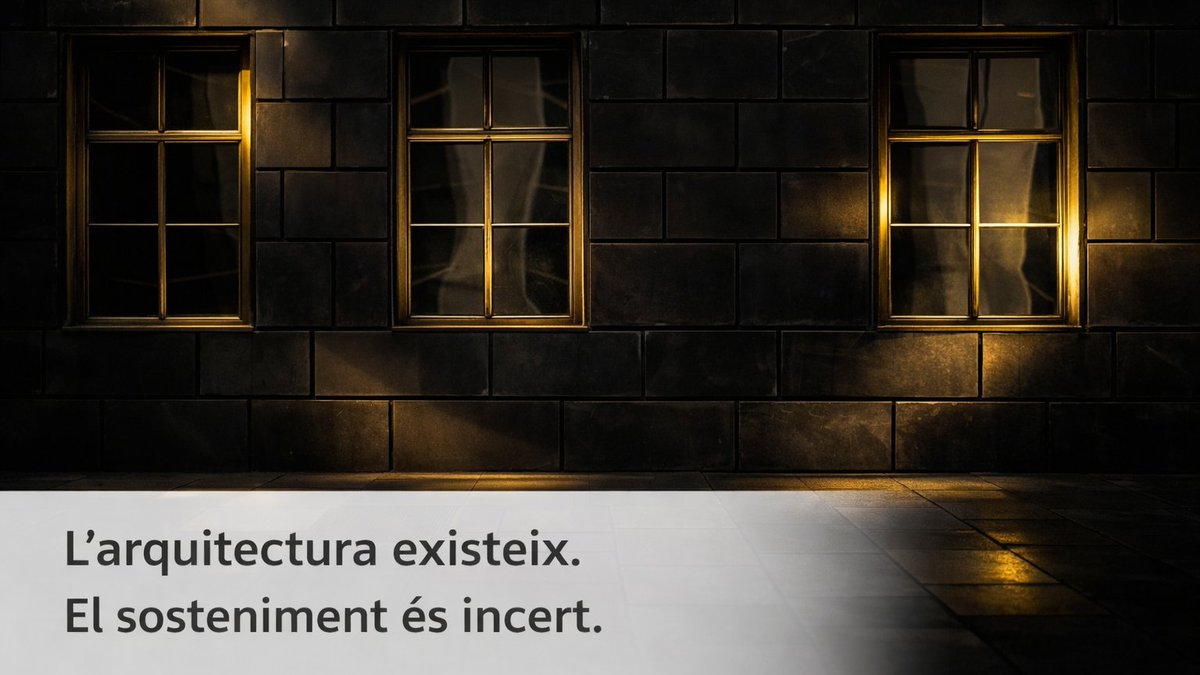 interaccio's tweet photo. Tenim institucions culturals arreu.
Tenim menys capacitat per sostenir-les.
Un nou article a #Interacció posa nom a aquesta tensió:
👉asimetria d’implementació cultural
Quan l’arquitectura existeix però la política no arriba.
https://t.co/y9xOaRtFLT https://t.co/oJbzbrbfBb