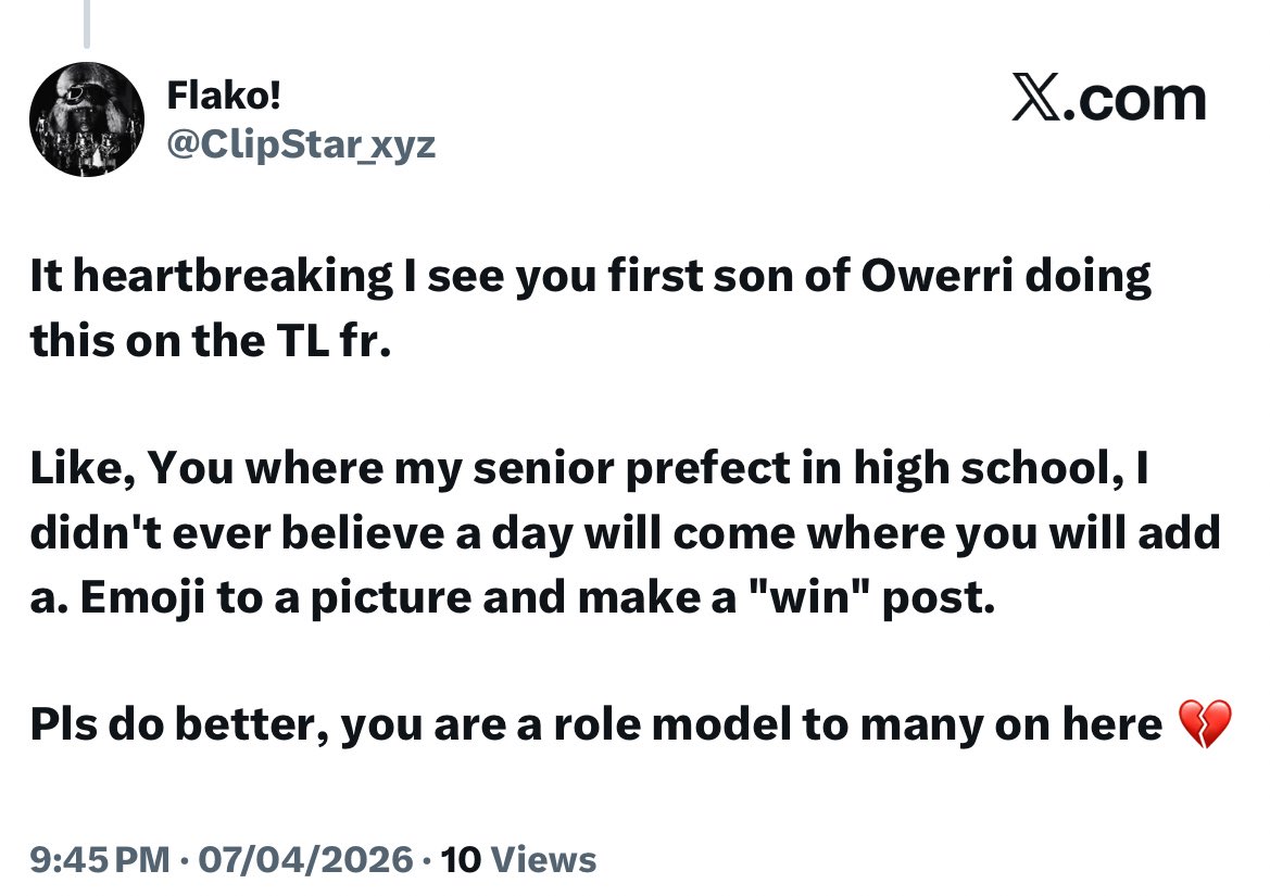 First Son Of Owerri🗽𓃵 tweet media