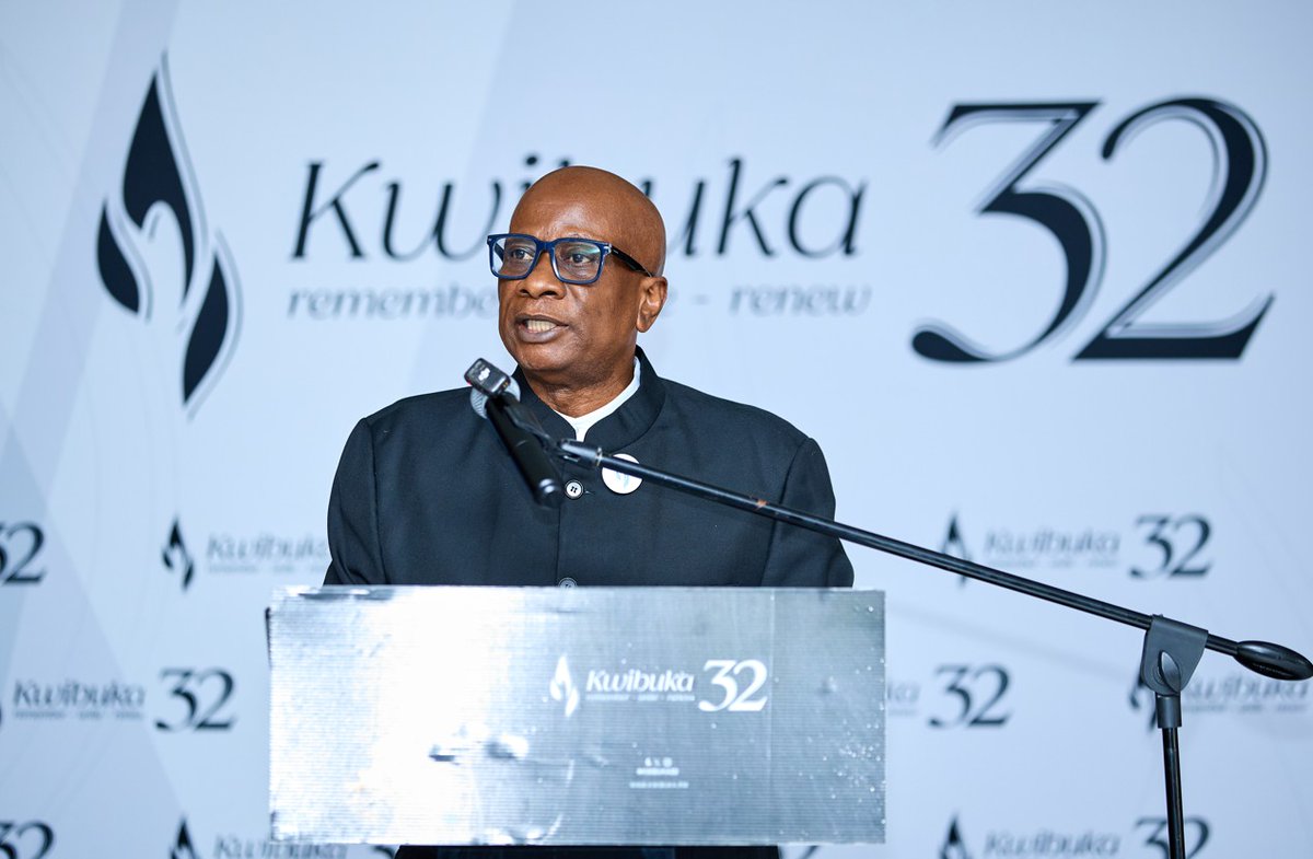 RwandaZimbabwe's tweet photo. On 7th April 2026, the #Rwanda Embassy and the Rwandan Community, in partnership with the @UNZimbabwe  Resident and Humanitarian Coordinator’s Office in #Zimbabwe, commemorated the 32nd anniversary of the 1994 Genocide against the Tutsi. #Kwibuka32 https://t.co/aCp3Sj93Wo