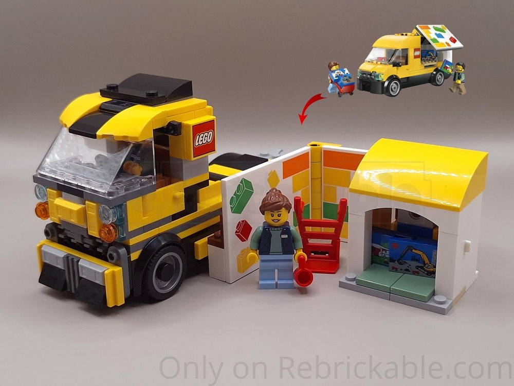 Rebrickable's tweet image. Turn your The LEGO Van into the 60500 Race Truck by PeterSzabo reb.li/m/257991?spot=… #lego #rebrickable #legomoc #alternatebuild