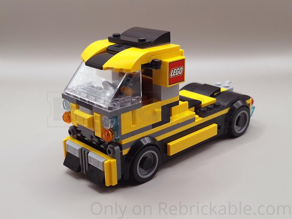 Rebrickable's tweet image. Turn your The LEGO Van into the 60500 Race Truck by PeterSzabo reb.li/m/257991?spot=… #lego #rebrickable #legomoc #alternatebuild