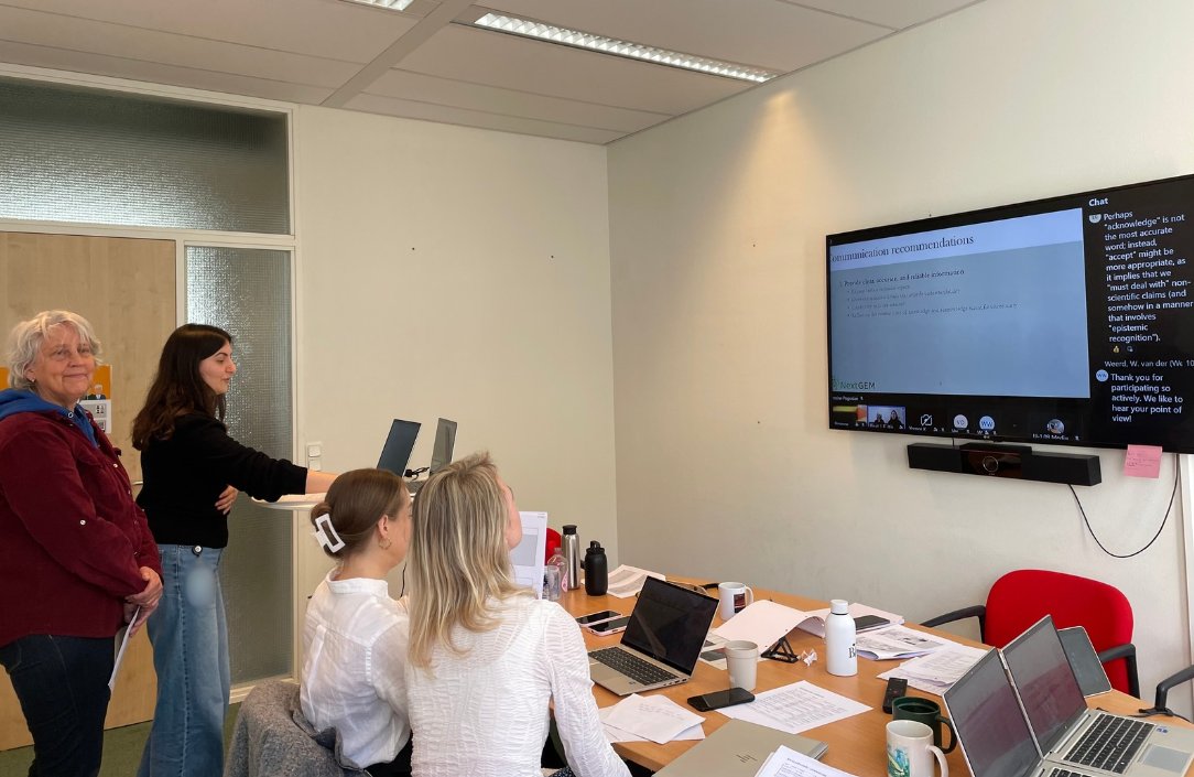 NextGEM_eu's tweet photo. 📸 Pictures of NextGEM's webinar on practical guidelines for communicating about RF-EMF.

👉 It was a successful event with the goal of explaining how experts should engage with concerned citizens.

🔗https://t.co/SNoku3eqjy https://t.co/uTIZA1wemd