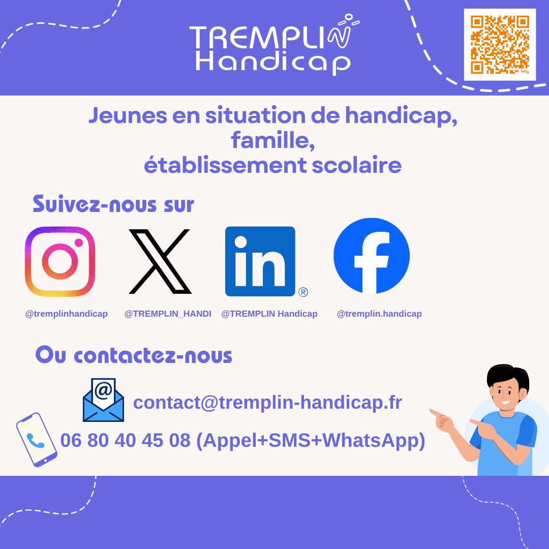TREMPLIN_HANDI's tweet image. Alternance &amp;amp; handicap 💼
Avec une RQTH :
✔️ Pas de limite d’âge
✔️ Des aides à l’embauche
✔️ Des aménagements possibles
Des dispositifs concrets pour faciliter l’accès à l’emploi.
#handicap #alternance #inclusion