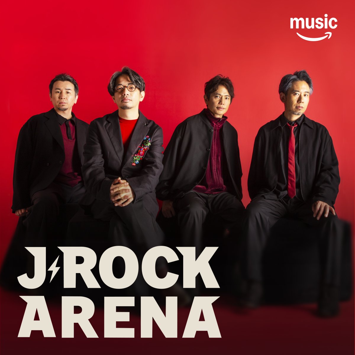 News】#AmazonMusic プレイリスト「J-ROCK ARENA」にて、プレイリスト