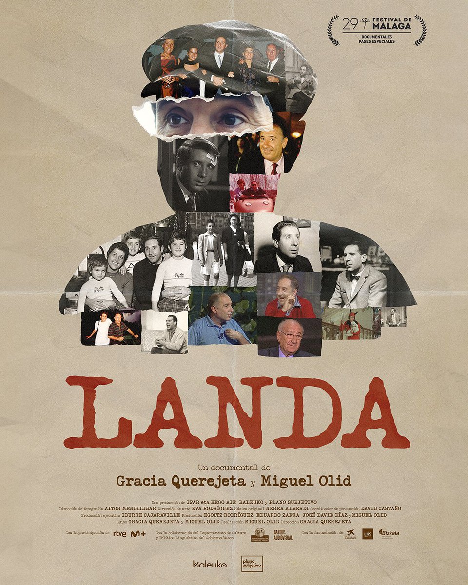 OdeonMulticines's tweet photo. Os presentamos el cartel oficial de #Landa, el documental sobre Alfredo Landa que se presentó en la última edición del @festivalmalaga.

Dirigido por Gracia Querejeta (@sietemesas) y Miguel Olid (@miguel_olid), llegará a Odeon Multicines el próximo 17 de abril. https://t.co/3FzNiReULl