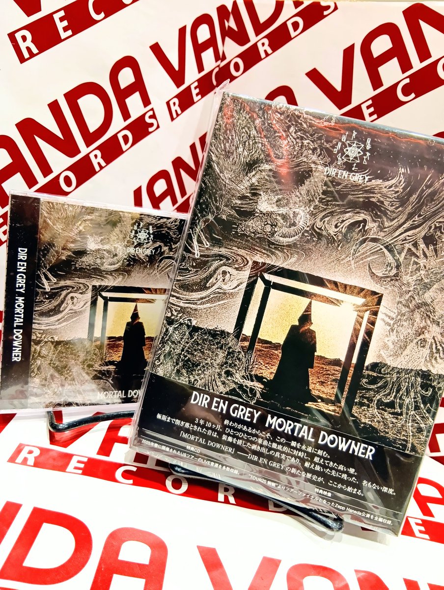 DIR EN GREY 12TH ALBUM “MORTAL DOWNER” 2026.4.8 RELEASE!! 当店にて