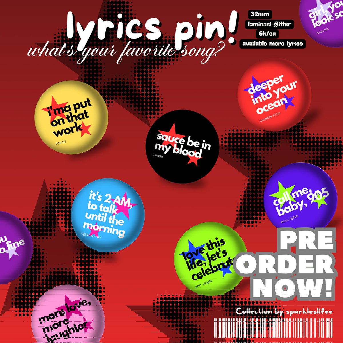 sparkleslifee ☆ fanmerch & beads ! tweet media