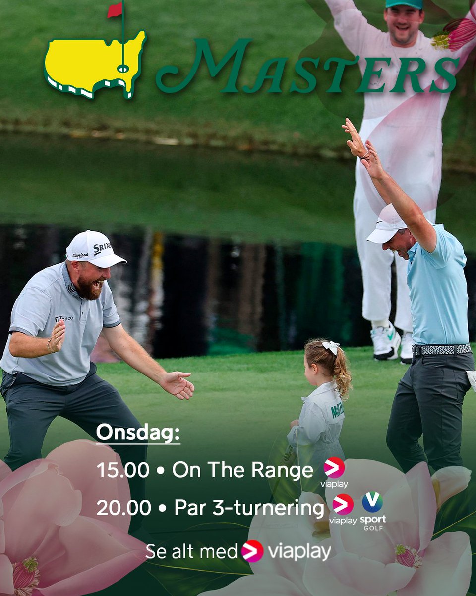 ViaplayGolfNO's tweet image. Få med deg Par 3-turneringen fra Augusta National 🥰