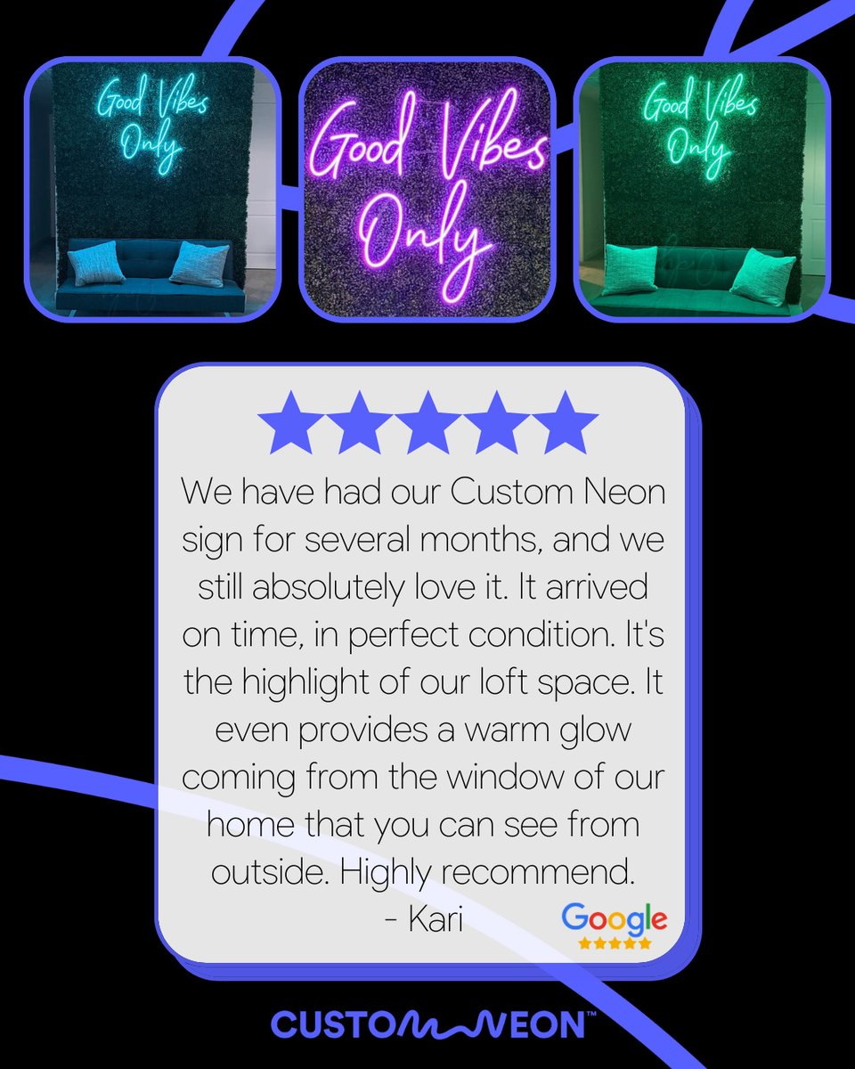 Custom Neon® tweet media