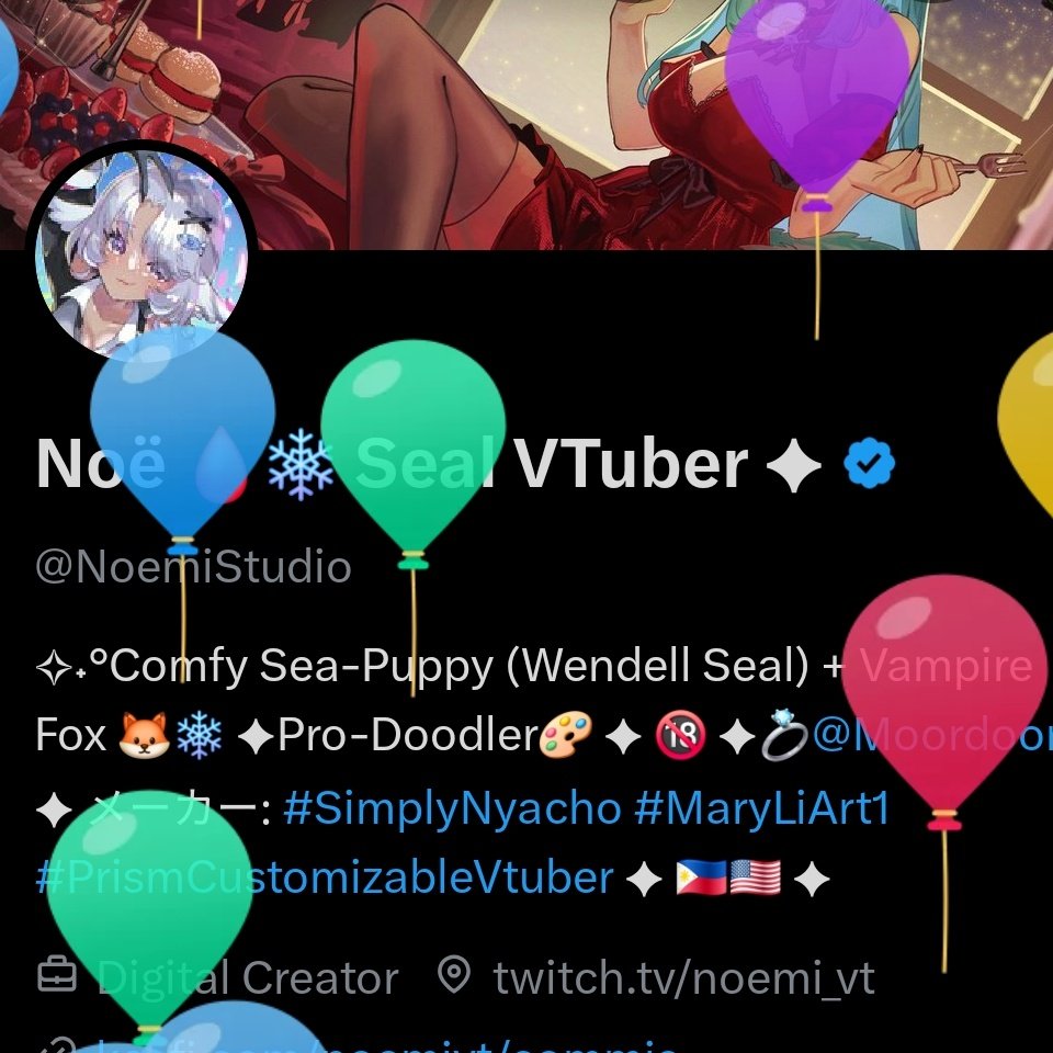 Noë 🩸❄️ Seal VTuber ✦ tweet media