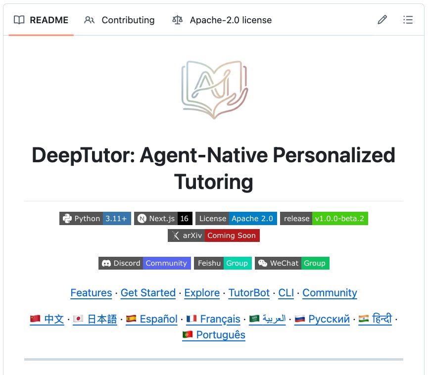DeepTechTR's tweet photo. 🚨 Özel ders öğretmenleri saatte 50 dolar alıyor. Coursera ayda 50 dolar alıyor. Birisi, ders kitaplarınızı yükleyen ve asla uyumayan kişisel bir özel öğretmen haline gelen bir yapay zeka geliştirdi. 10.300 GitHub yıldızı. Ücretsiz.

Adı DeepTutor.

Ders kitaplarınızı, araştırma makalelerinizi ve belgelerinizi okuyan ve ardından size bunlardan kişisel olarak öğreten yapay zeka destekli bir öğrenme asistanı.

Bir sohbet robotu değil. Bir arama motoru değil. Adım adım sorunları çözen, uygulama sınavları oluşturan, görsel açıklamalar hazırlayan ve derinlemesine araştırma yapan tam bir çoklu ajanlı özel ders sistemi. Hepsi SİZİN materyallerinizden.

İşte bu sistemin yaptıkları:

→ Ders kitaplarını, makaleleri, teknik belgeleri yükleyin. SİZİN içeriğinizden bir bilgi tabanı oluşturur.

→ Herhangi bir soru sorun. Yapay zeka, materyallerinizden adım adım çözümler ve alıntılarla cevap verir.

→ Seviyenize uygun testler ve uygulama problemleri oluşturur.
→ Gerçek bir sınav yükleyin.  Tam olarak aynı stil ve zorluktaki alıştırma sorularını oluşturur.
→ Derin Araştırma modu: konuları ayrıştırır, paralel ajanlar gönderir, alıntılı raporlar üretir
→ Rehberli Öğrenme: materyallerinizi görsel, etkileşimli öğrenme yollarına dönüştürür
→ Yapay Zeka Ortak Yazarı: yapay zekanın yazmanıza, yeniden yazmanıza ve genişletmenize yardımcı olduğu markdown editörü
→ Kişisel Öğretmen Robotları: kendi hafızası, kişiliği ve çalışma alanı olan otonom öğretmenler

İşte en çılgın kısmı:

Öğretmen Robotları sohbet robotları değildir. Kişiliklerini tanımlayan ruh dosyalarına sahip otonom ajanlardır. Sokratik bir matematik öğretmeni oluşturun. Sabırlı bir yazma koçu. Titiz bir araştırma danışmanı. Hepsi aynı anda çalışıyor. Her birinin kendi hafızası var. Her biri siz öğrendikçe gelişiyor.

Hatta bir kalp atışı sistemleri bile var. Öğretmeniniz, siz sormasanız bile, çalışma hatırlatıcıları ve gözden geçirme kontrolleriyle ortaya çıkıyor.

Başlatan, hatırlayan, uyum sağlayan ve asla sizden ücret almayan bir yapay zeka öğretmeni.

 Özel öğretmenler: Saatte 50 ila 100 dolar. Coursera: Ayda 50 dolar. Chegg: Ayda 15 dolar. Üniversite öğrenim ücreti: Yıllık 20.000 doların üzerinde.

Bu ücretsizdir. Kendi sunucunuzda barındırılır. Verileriniz kendi bilgisayarınızda kalır.

10.3K GitHub yıldızı. 1.4K çatal. HKU Veri Zekası Laboratuvarı tarafından geliştirilmiştir. AGPL-3.0 Lisansı.

%100 Açık Kaynak.
