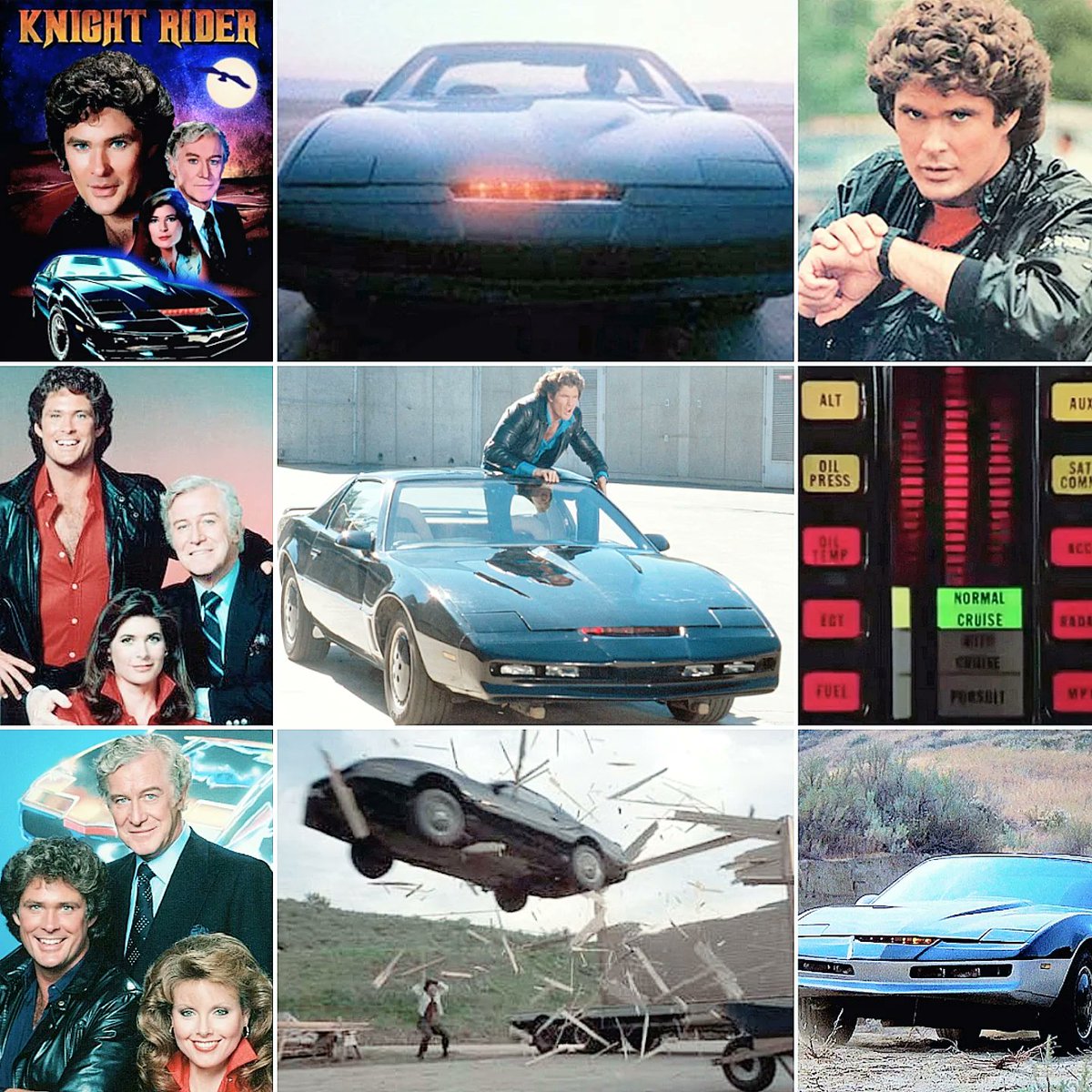 owikj's tweet photo. #movieandtvchallenge
A TV-Show From Your Childhood: #knightrider
#davidhasselhoff #michaelknight #kitt #talkingcar #pontiacfirebirdtransam #voicebox #williamdaniels #edwardmulhare #patriciamcpherson #rebeccaholden #carstunt #jumpingcar #karr #evilcar #petercullen https://t.co/dt0kEkqbAJ