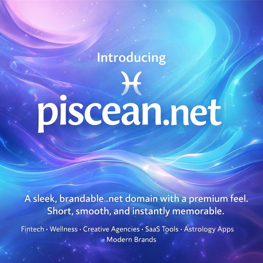 startupsdock's tweet photo. Introducing https://t.co/ijBOfzAt0X – a sleek, brandable .net domain with a premium feel.
Short, smooth, and instantly memorable. “Piscean” carries a modern, fluid, and creative vibe – perfect for fintech, wellness, creative agencies, SaaS tools, astrology apps, or any forward-thinking brand.
Strong .net extension | Easy to spell | High recall value | Excellent for global scaling.
Whether you’re building your next big startup or expanding your domain portfolio, https://t.co/ijBOfzAt0X is a smart acquisition that can deliver strong branding power and resale upside.
DM for pricing and fast transfer. Serious inquiries only!
#DomainForSale #PremiumDomain #PisceanNet #DomainInvesting #DomainFlipping #StartupFounders #BrandableDomain #NetDomain #TechStartups #Entrepreneurship #DomainAcquisition #FounderLife #BuildYourBrand
