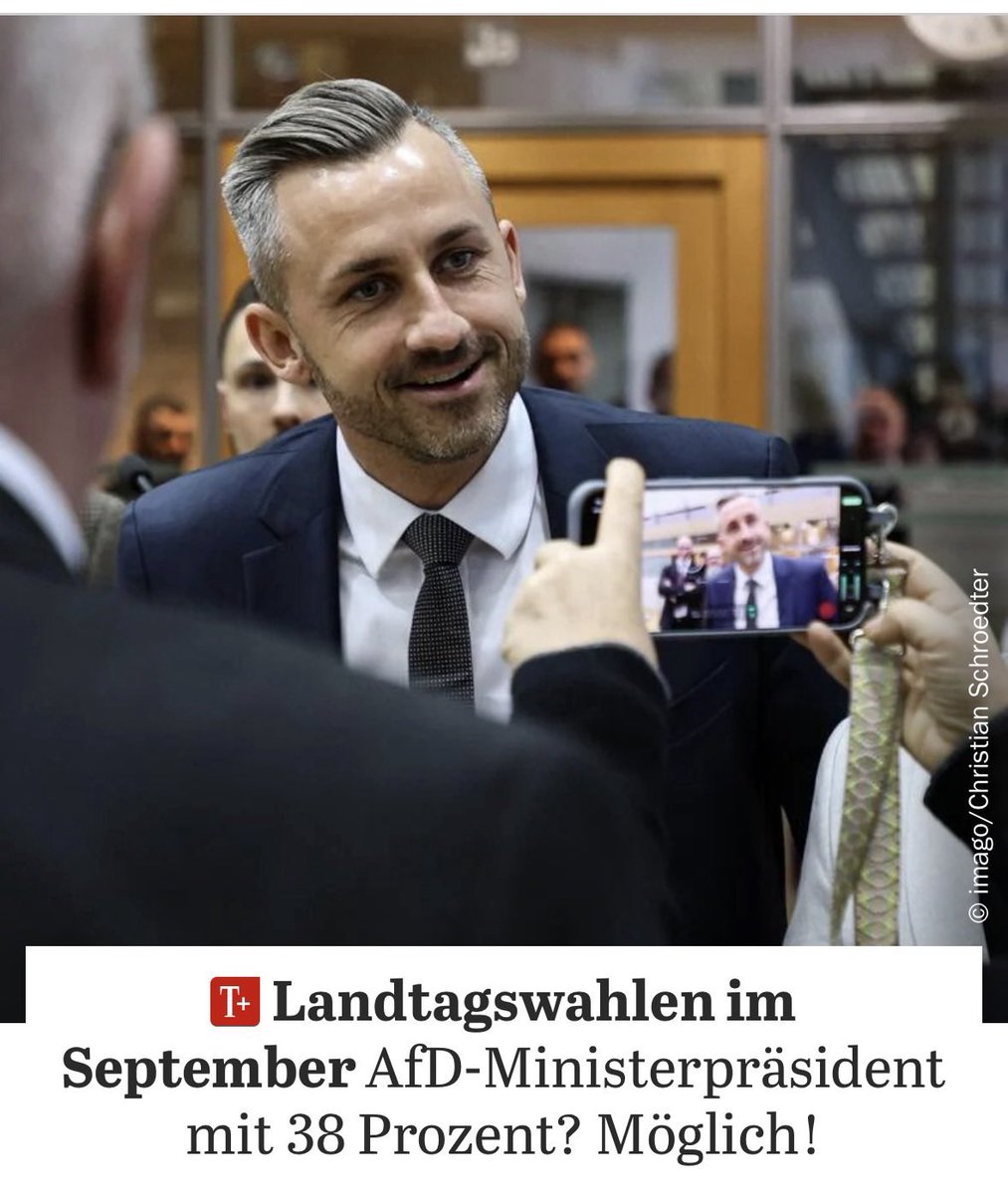 Absolute Mehrheiten sind unmöglich? Stimmt nicht. 
Sachsen-Anhalt zeigt: 38% können bereits reichen. 
Der Grund: Eine absolute Mehrheit hängt nicht nur vom eigenen Stimmenanteil ab, sondern auch davon, wie viele Stimmen an der Fünf-Prozent-Hürde scheitern. 

Diese gehen