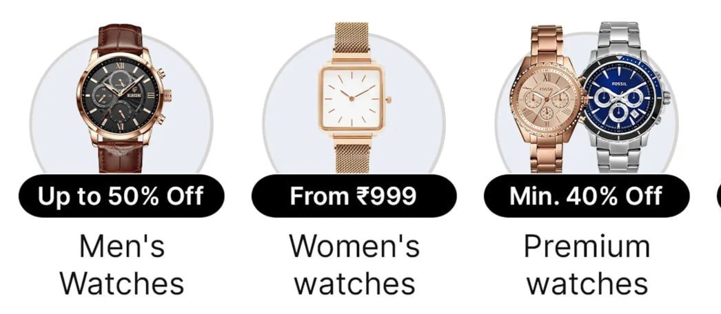 GrabOnIn's tweet image. Watches for Men &amp;amp; Women ⌚🔥

👉 Shop now:   grbn.in/QELAqpdFxW

#WatchDeals #FashionAccessories #StyleUpgrade #DealAlert #ShopNow