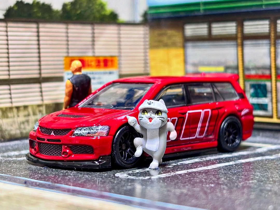 hirukaranomeru's tweet image. 三菱・ランサー エボリューション IX ワゴン(REMORQUE)

HW プレミアム2パックの一台✨
去年のGWに出たリーク時からめちゃくちゃ楽しみにしてたやつ🤩
なかなか3インチで出ないエボワゴンの登場は嬉しすぎます🙂‍↕️
ラリーアート色なのも良すぎる

#ホットウィール
#ミニカー
#ジオラマ
#三菱自動車