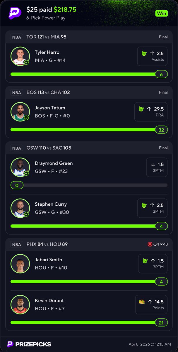 freelife1113's tweet photo. Parlay on point – momentum strong 🔥
#SportsBettingWins
TG: https://t.co/6snNkELo3A
DC: https://t.co/nviA8Jx1eR https://t.co/SLuLTUQ4Tr