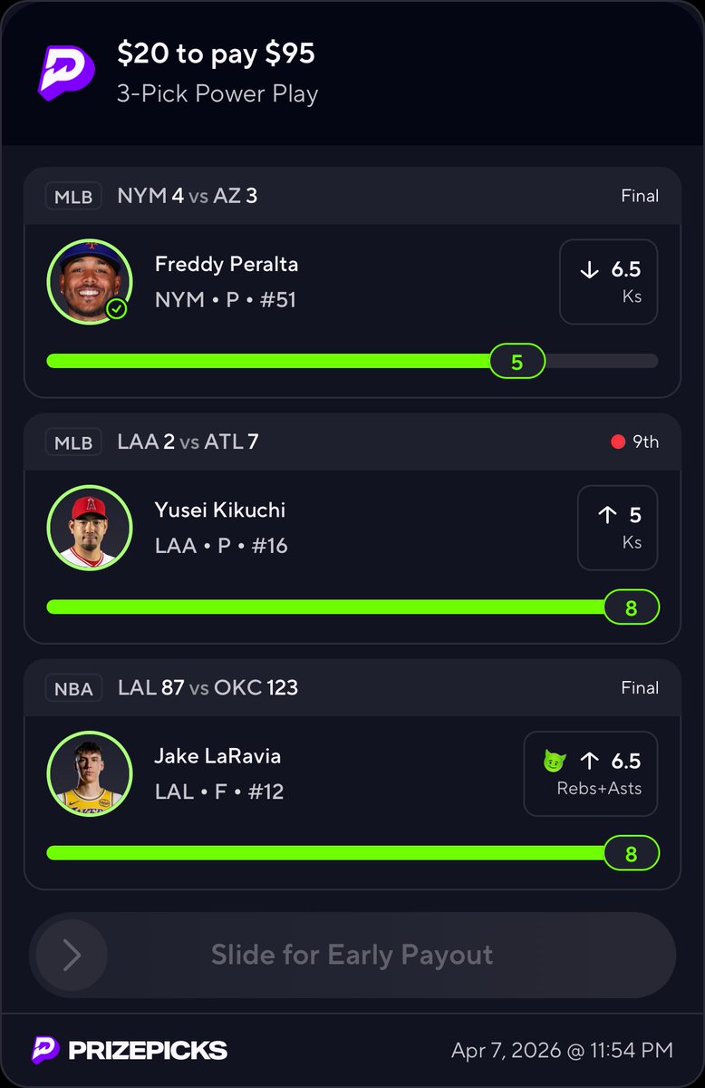 freelife1113's tweet photo. Sweep complete ✅ Keep it coming 🟢
#SportsBettingWins
TG: https://t.co/6snNkELo3A
DC: https://t.co/nviA8Jx1eR https://t.co/9eBkKWhRdP