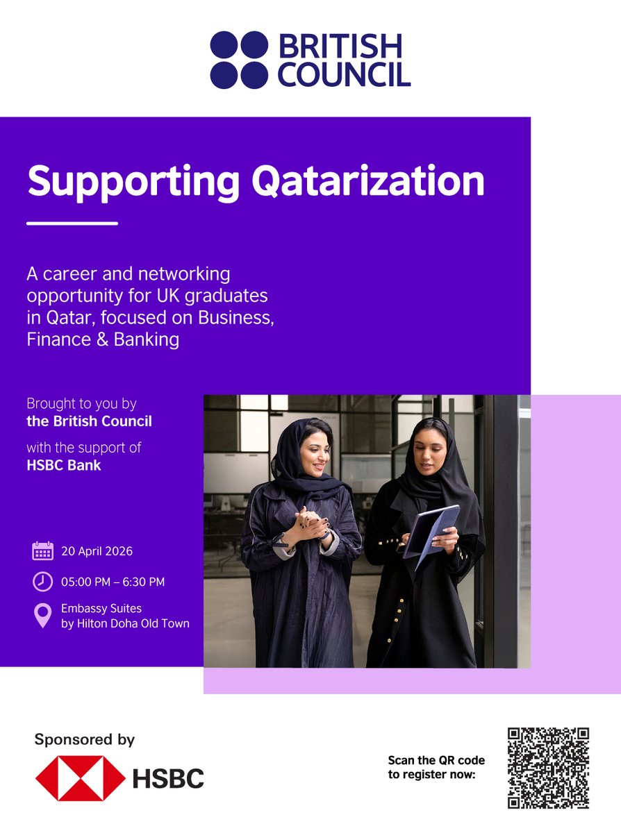 British Council Qatar tweet media