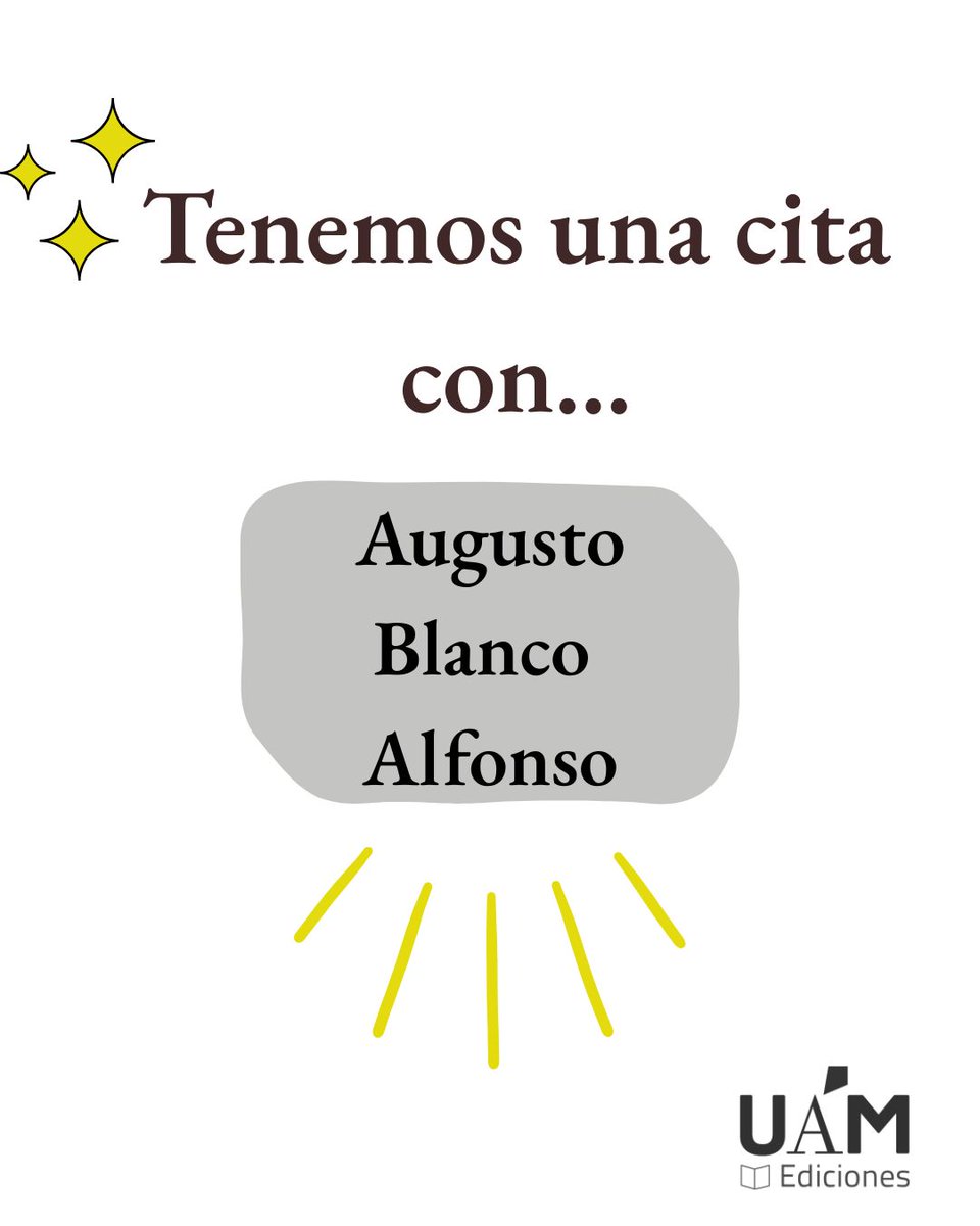 UAM EDICIONES tweet media