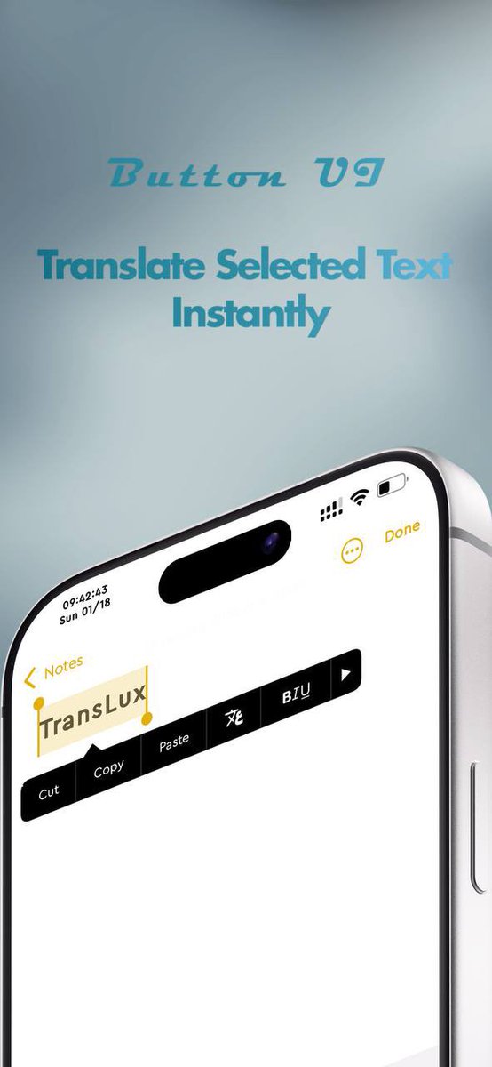cydia_mriphone's tweet image. تحديث اداه TransLux
تدعم15.0 - 17.0
مدفوعة/سورس/ havoc.app
تسمح لك بتحويل تجربة iOS الخاصة بك من خلال ترجمة سلسة على مستوى النظام باالكامل تضيف أزرار ترجمة ذكية مباشرة إلى قائمة اختيار النص، مما يجعل التواصل متعدد اللغات سهلا عبر جميع تطبيقاتك. ومميزات كثيرة
الجديد
