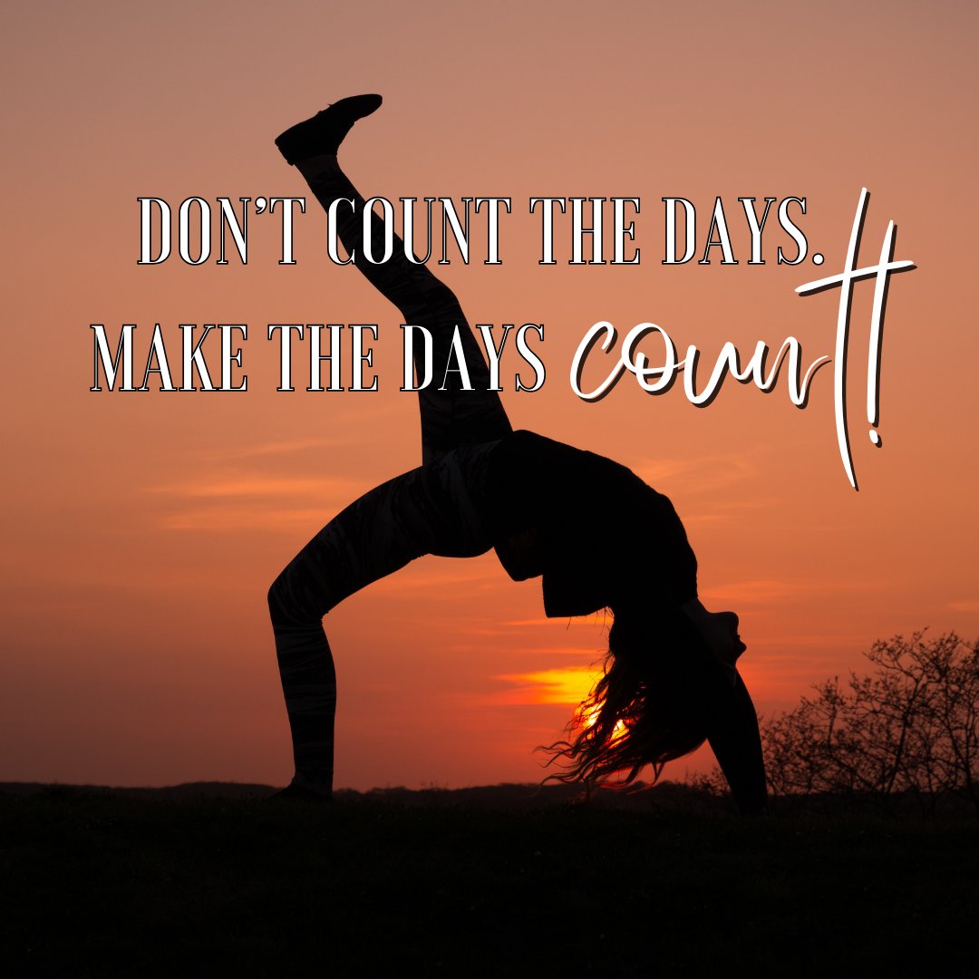 kickenlorie's tweet image. Focus on making each day count instead of counting the days passing by. Embrace the present and seize every opportunity it brings. #CarpeDiem #LiveFully #InTheMoment
