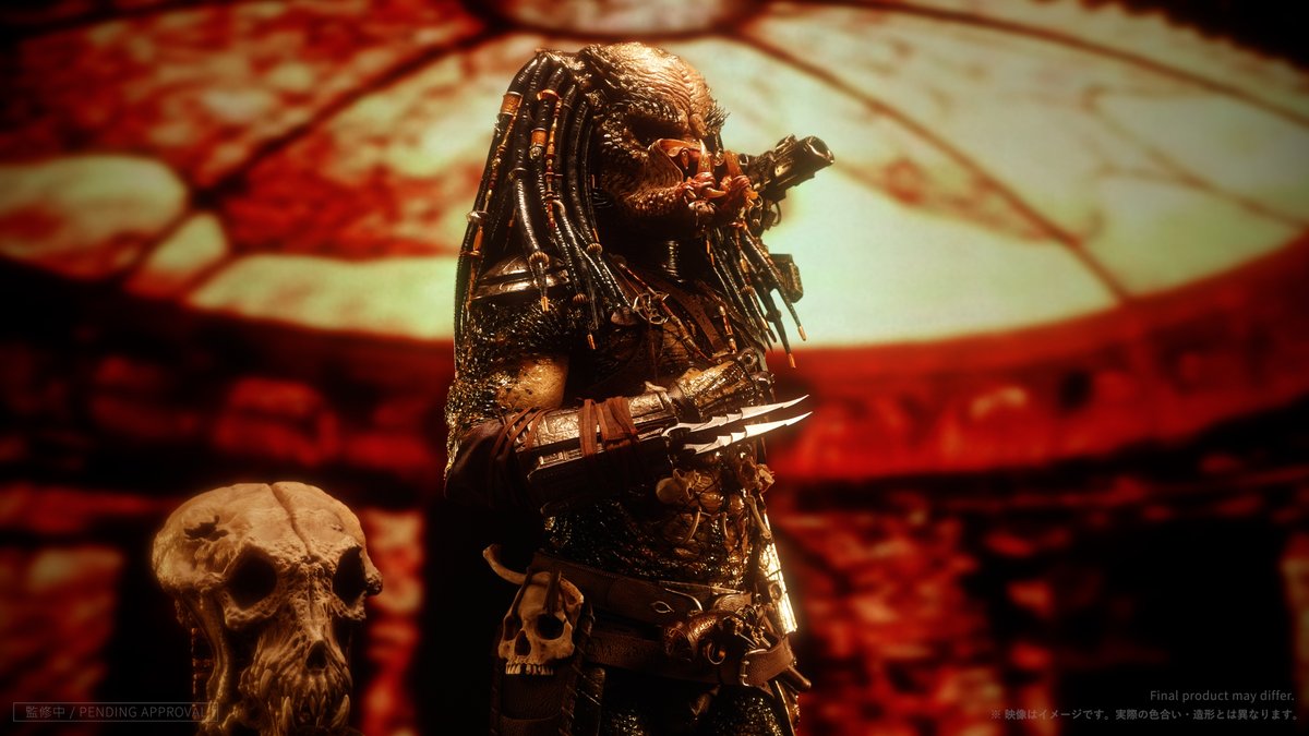 Prime1Studio's tweet photo. ◤￣￣￣￣￣￣￣￣￣￣￣￣￣￣￣
　NEXT LEVEL SHOWCASE XVII:
　　VISIONS OF THE REALMS
＿＿＿＿＿＿＿＿＿＿＿＿＿＿＿◢

SFアクション映画
『プレデター２』より
「エルダープレデター」の
最新情報をお送りします💥

■ご視聴はこちら
https://t.co/jxZBSWZIPC

#PREDATOR2 #Prime1Studio #NLSXVII