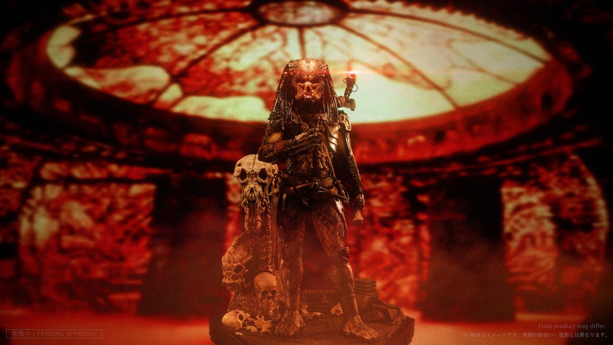 Prime1Studio's tweet photo. ◤￣￣￣￣￣￣￣￣￣￣￣￣￣￣￣
　NEXT LEVEL SHOWCASE XVII:
　　VISIONS OF THE REALMS
＿＿＿＿＿＿＿＿＿＿＿＿＿＿＿◢

SFアクション映画
『プレデター２』より
「エルダープレデター」の
最新情報をお送りします💥

■ご視聴はこちら
https://t.co/jxZBSWZIPC

#PREDATOR2 #Prime1Studio #NLSXVII