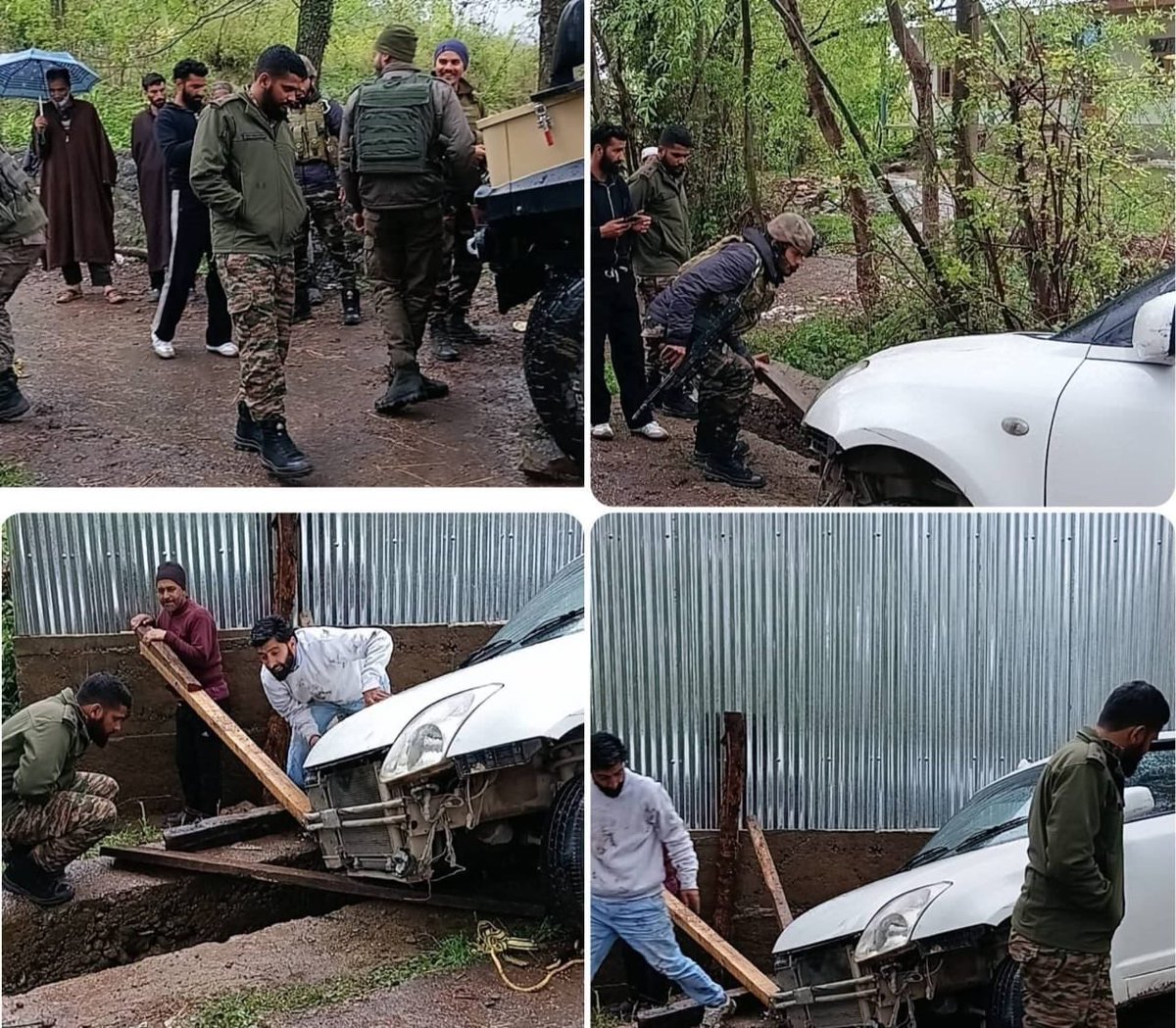 Timely help and quick response from Bapora Army camp in Bandipore saved several lives . Thank you for your concern for public good in times of need. Grateful.