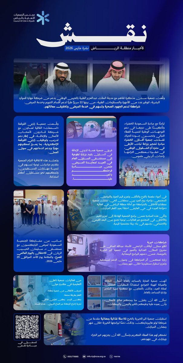 مجلس الجمعيات الأهلية بمنطقة الرياض tweet media