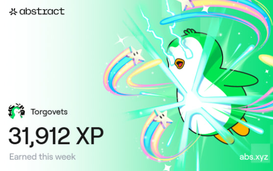 After a long hiatus and some emotional burnout, I’m back at Abstract.

Last week, I received a secret badge from Rugpull Bakery, a bakery game with various interesting mechanics that doesn’t take up much time.

And of course, I’m spending time on my favorite game, Cambria they’re