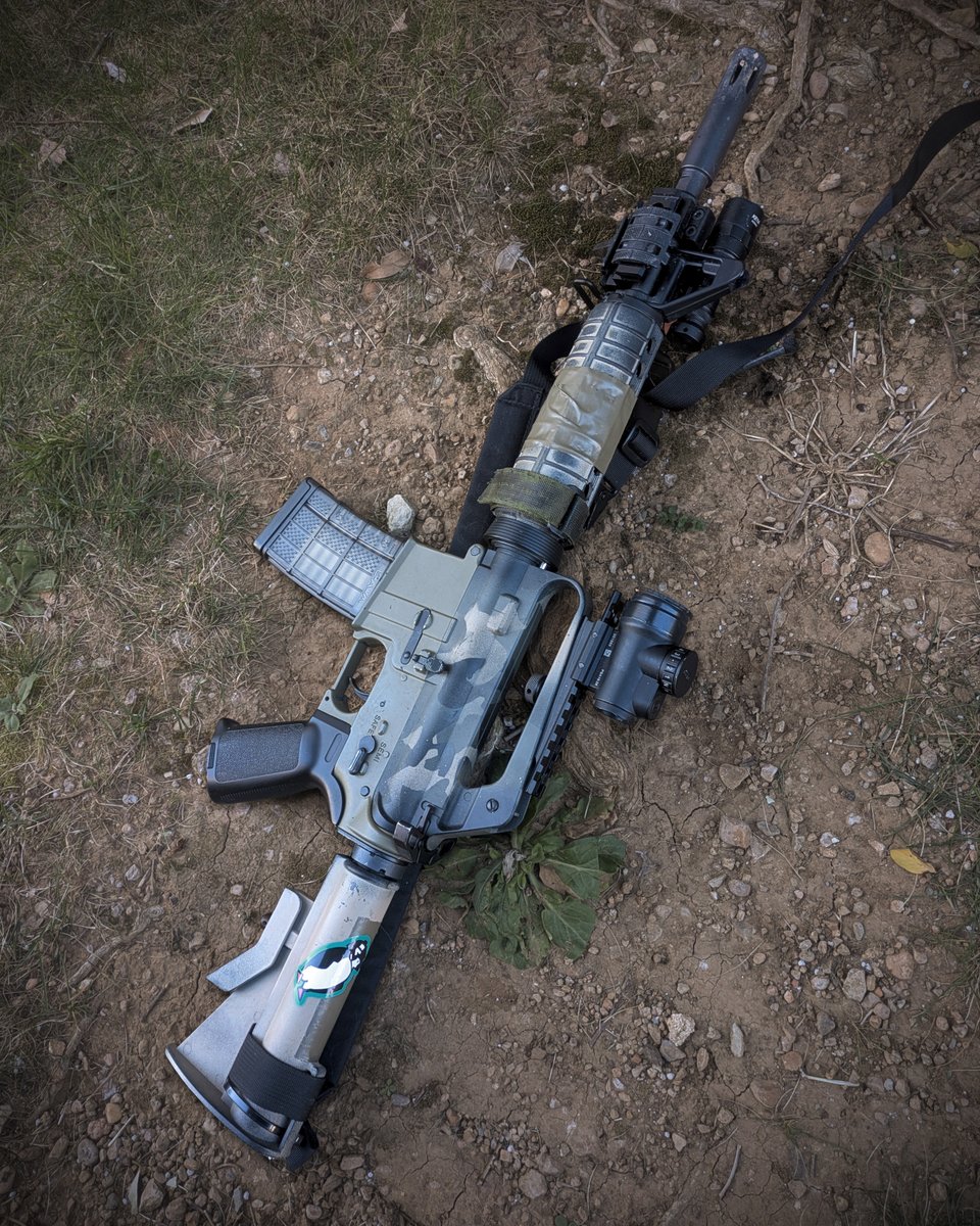 LTC_RedHot's tweet photo. Good ol' Cyma XM177E2
Next project will be a G&amp;P R0635 in the same vein, can't wait :D https://t.co/Ski6xaaAAH