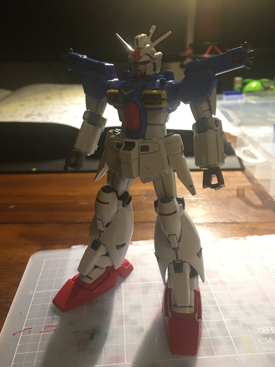 HG GP01fb main body put together and color corrected.