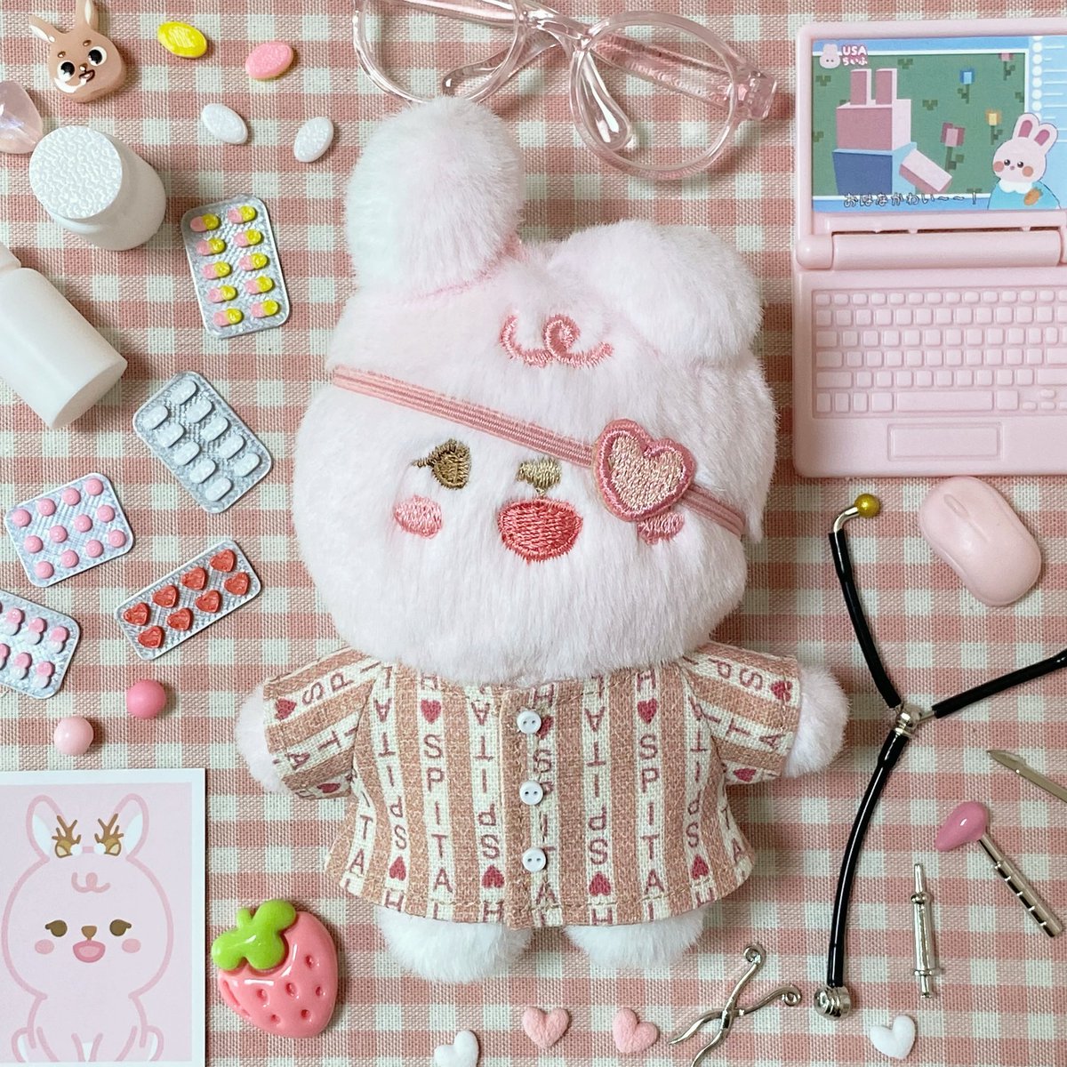 𓂂 𓈒𓏸 ˗ˋˏ♡ˎˊ˗ 𓈒𓏸 𓂂𓈒𓂂 𓈒𓏸 ˗ˋˏ♡ˎˊ˗ 𓈒𓏸 𓂂𓈒
여기선 다 고쳐 주나요❤️‍🩹🏥

사랑병동 환자복(FOR 쁘띠멀즈)
🔗takemm.com/prod/view/63729

RT 해주신 분들 중 추첨, 2분께 보내드려요
🎂 4/28 발표

#원필 #사랑병동