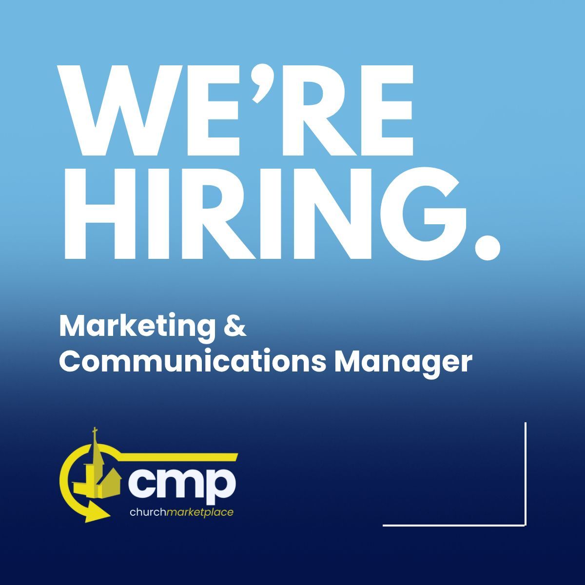 YourCMP's tweet photo. We’re hiring at Churchmarketplace 🙌 

Join a team supporting schools, parishes and organisations to make confident, informed decisions.

Find out more 👇️ 
https://t.co/XHl3WuJiak https://t.co/aA0jfLCLHs