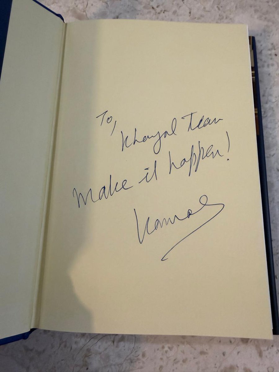 hemanshujain's tweet photo. I'm privileged for getting a signed copy of "The Ground Breaker" by @kanwal946 

His message to us:
 “Make it happen.”
No fluff. Just execution.

If you’re building something, read this.
One of the most real books on entrepreneurship I’ve come across.

Grateful to have him as an investor and a mentor 🙏
https://t.co/Yg5yqR1BoE