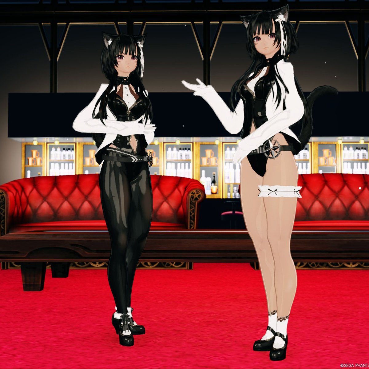 ゆる募とはいえ高級クラブに現状スタッフ2名では示しがつかないので誰かこの高級制服（自腹）に袖を通したい者はおらんかねー
#PSO2NGS_SS︎ #メンテの日じゃないけどssを貼る